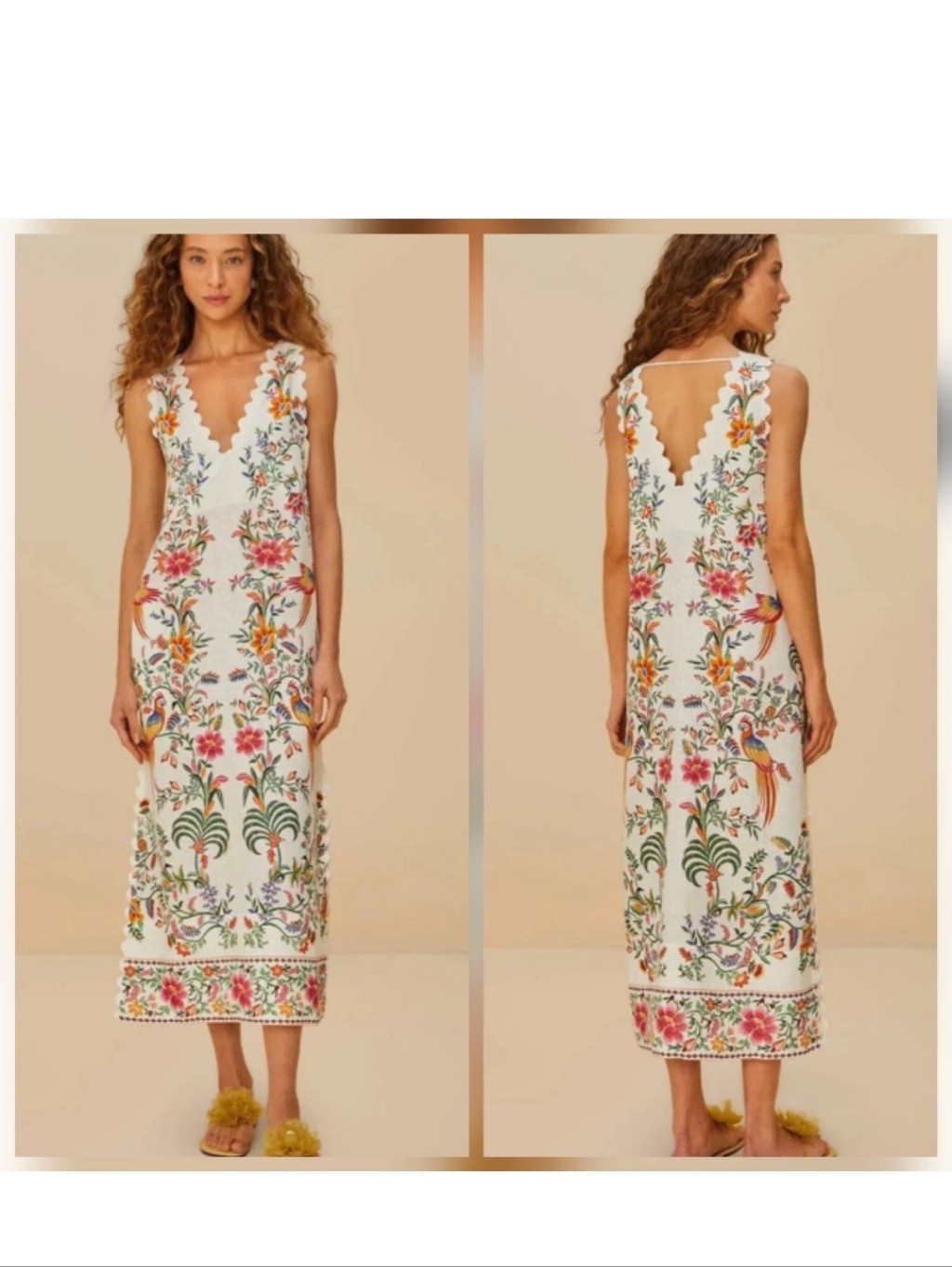 Farm Rio Delicate Forest Mididress